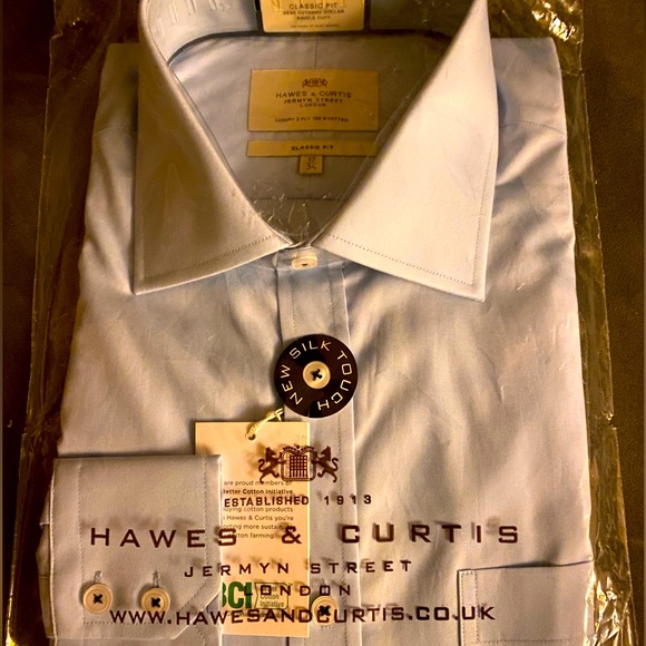Hawes and Curtis 17/34 collared shirt (unopened) - Picture 1 of 2
